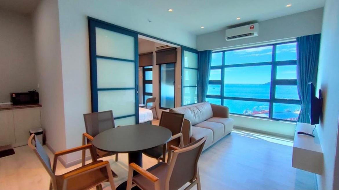 Jesselton Quay Seaview # Chariskey Suites Kota Kinabalu Exterior foto